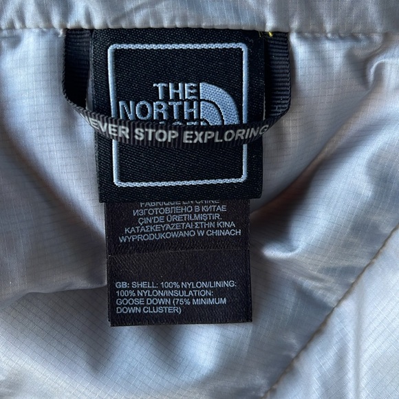 THE NORTH FACE Yellow Down 700 tonnero dandelion thunder JACKET - Picture 10 of 16